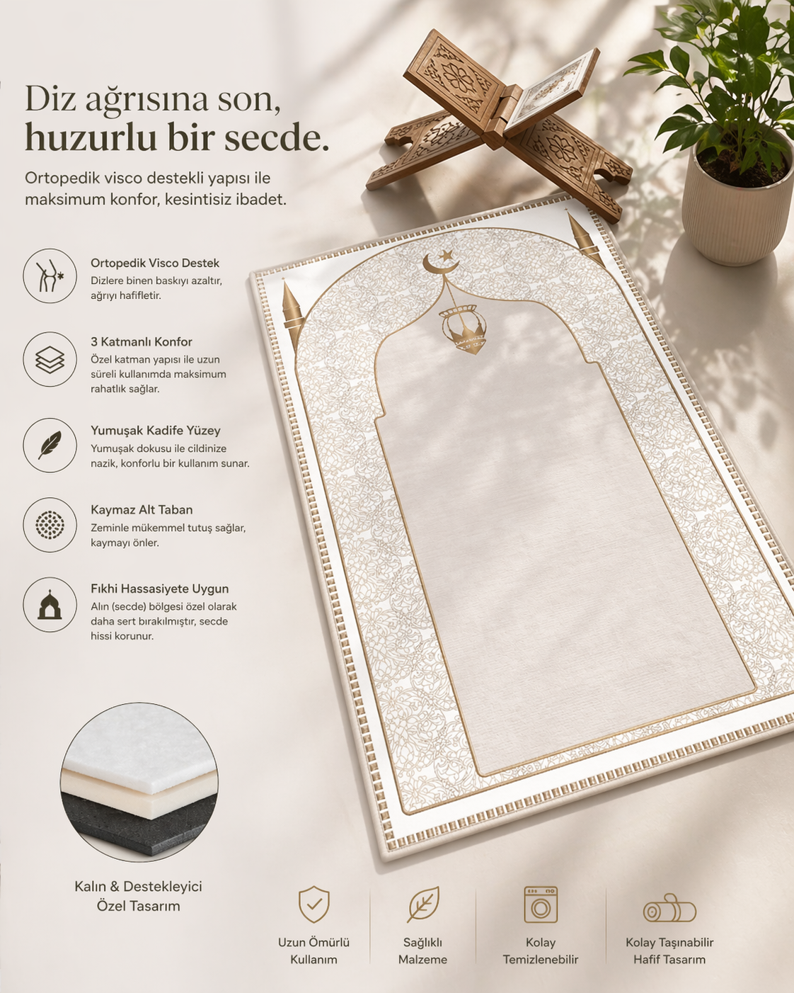 Meva™ Ortopedik Visco Seccade